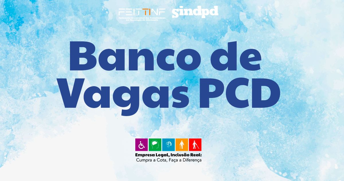 Inscreva-se no banco de vagas para PCDs e fique mais perto do emprego