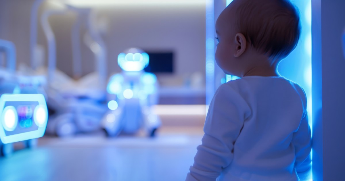 Nasce primeiro bebê concebido por fertilização feita por robô equipado com IA