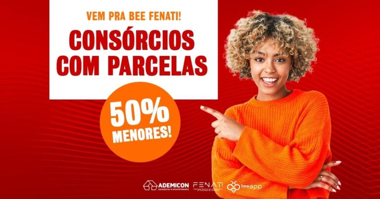 Bee Fenati e Ademicon garantem parcelas 50% menores e o investimento mais rentável do mercado