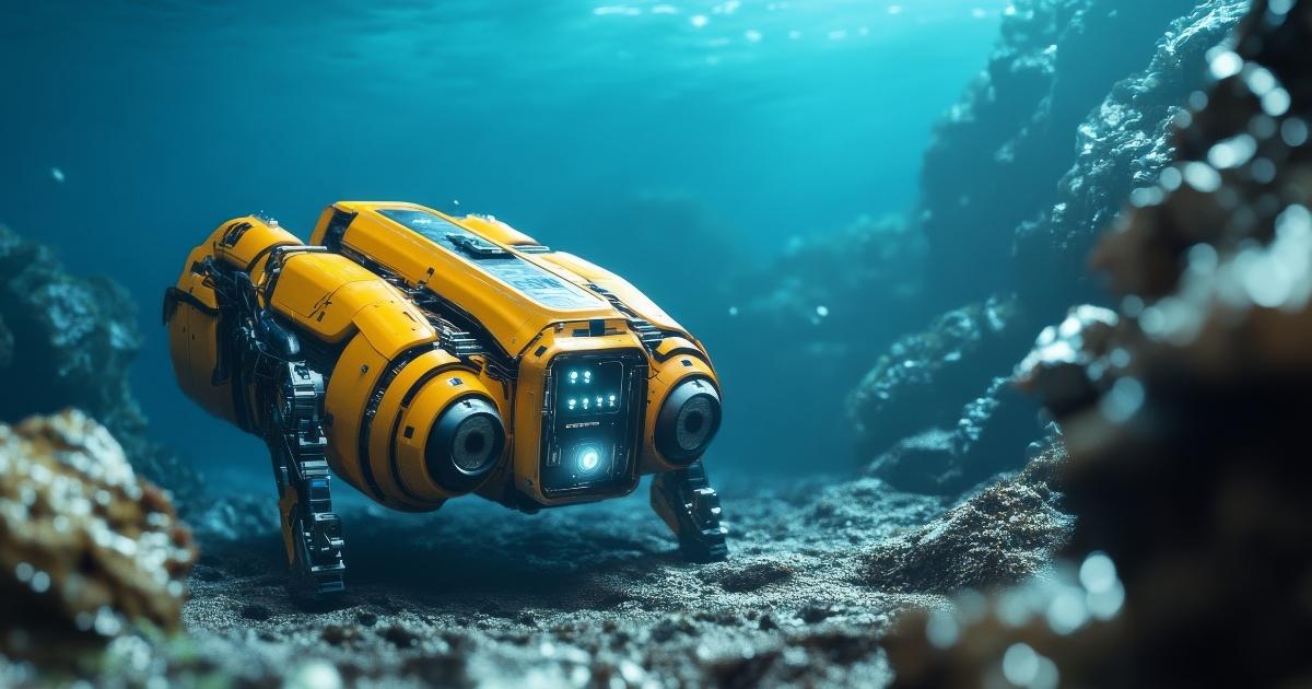 Projeto usa robôs e IA para limpar o fundo do mar e localizar minas submersas