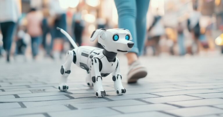 Robô inspirado em cães usa IA para criar conexão emocional