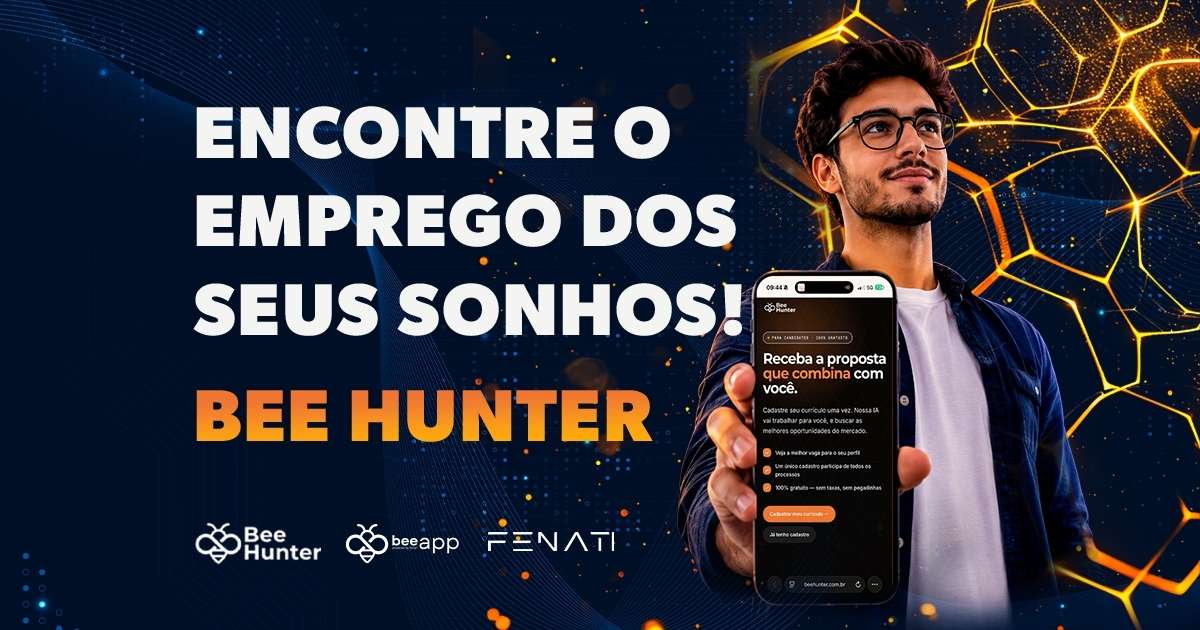 Encontre o emprego dos seus sonhos com a Bee Hunter!