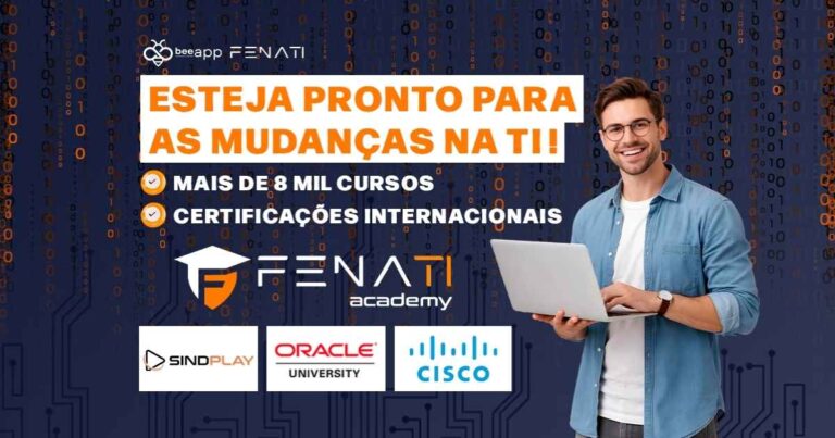 Você está pronto para as mudanças no mercado de TI? Com a Fenati Academy, é fácil se atualizar!